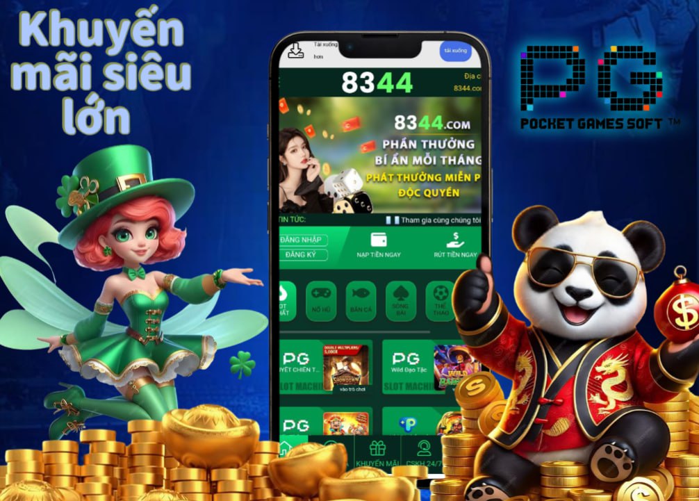 Hình ảnh quảng cáo của 8jbet hiển thị nền tảng và các lợi ích